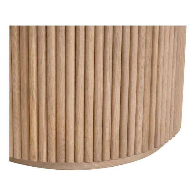 Belfast Wooden Round Dining Table For Sale - Image 4 of 4