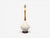 1950s American Modern, Large Table Lamps, Porcelain, Walnut, Brass For Sale - Image 10 of 12