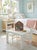 Vintage "Salon Bella" House-Shaped Toy Storage Box For Sale - Image 12 of 12
