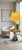 1950s Mid-Century Modern Florentine Style Wrought Iron Floor Lamp & Wood Side Table For Sale - Image 12 of 12