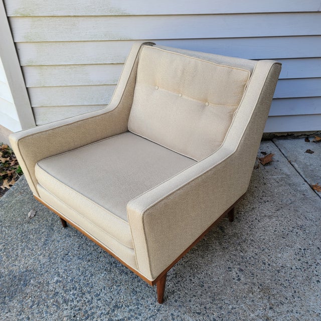 1970s Milo Baughman for James Inc. Style Club Chair For Sale - Image 9 of 12