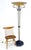 Large 24" Diameter Onyx Shade Black Marble Maitland Smith Floor Lamp MINT For Sale - Image 15 of 15