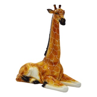 Giraffe in Ceramic from Ceramiche Boxer For Sale