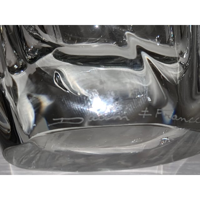 Crystal Vase by Jean Daum for Daum France, 1960s For Sale - Image 6 of 9