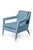Chantal armchair by munna dimensions: d 88 x w 78 x h 85 cm. Sh: 46 cm. Materials: wood, foam, nickel, and upholstery....