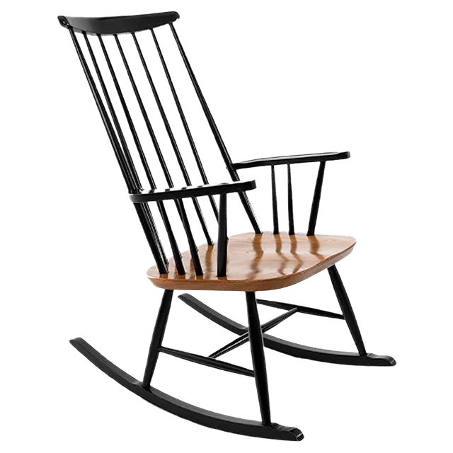 Rocking Chair by Ilmari Tapiovaara, 1950s For Sale