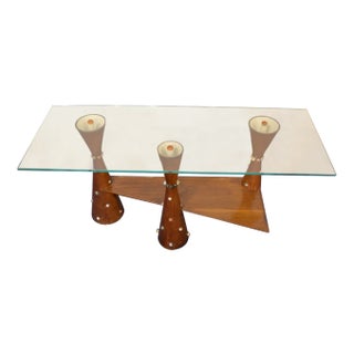 Mid-Century Coffee Table by Mino Lusignoli, 1940s For Sale