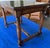 1980's Guy Chaddock Solid Parquet Topped End Table For Sale - Image 4 of 5