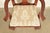 Brown Henkel Harris Queen Anne Solid Cherry Wood Armchairs | Pair For Sale - Image 8 of 17