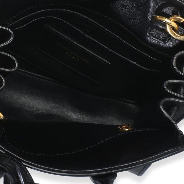 Black Smooth Calfskin Toy Sac Du Jour For Sale - Image 9 of 9