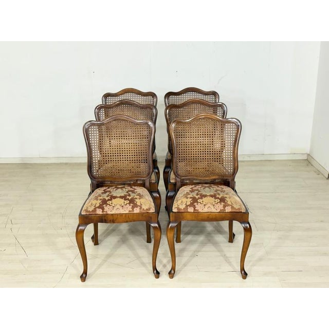 Vintage Chippendale Chairs, Set of 6 For Sale - Image 4 of 13