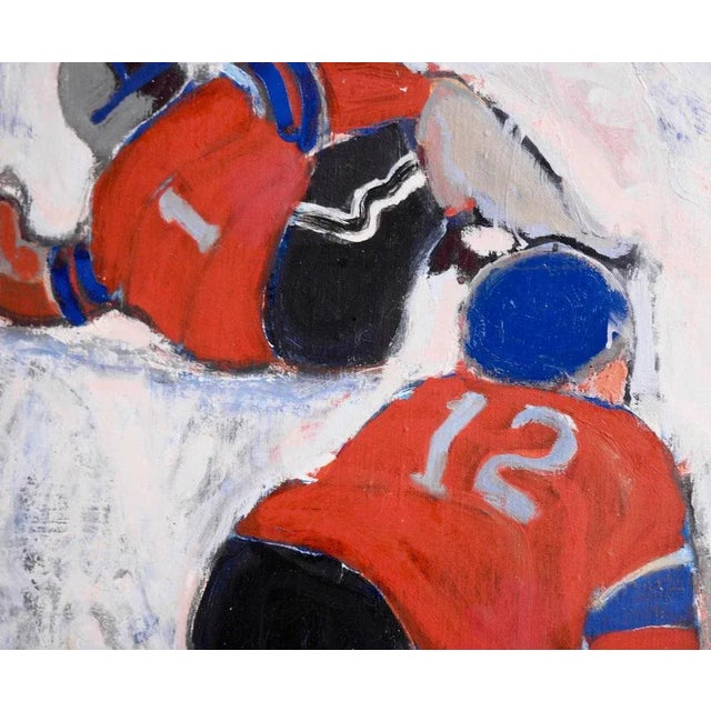 Lisbeth Olrik, Modern Painting, Oil on Canvas For Sale - Image 3 of 6