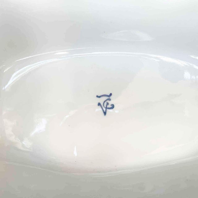 Cornucopia Vases in French Porcelain, 1800s, Set of 2 For Sale - Image 4 of 8