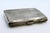 Guilloche Silver Cigarette Case with Monogram Card For Sale - Image 3 of 8