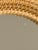 Vintage Round Handwoven Rattan Mirror With Openwork Knot Motif - 14"diameter Mirror For Sale - Image 10 of 10