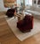 Modern Soho Home Mila Red Velvet Swivel Chairs For Sale - Image 3 of 4