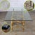 Late 20th Century Campaign Style Double Pedestal Dining Table by McGuire Bamboo Bases & Glass Top For Sale - Image 11 of 18