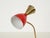 Adjustable Table Lamp in Brass and Red Metal from Stilnovo, Italy, 1950s For Sale - Image 9 of 15