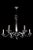 Contemporary Decco Grande Chandelier in Silver Finish For Sale - Image 3 of 3