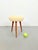 Vintage Swedish Three Legged Sheepskin Stool, 1970, in Flawless conditions. Designed 1970 to 1979