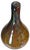 17+ In. Tall Murano Mottled Amber Gourd Shaped Art Glass Vase For Sale In New York - Image 6 of 18