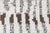 Ivory "Timberline" Modern Abstract Linear Striation Ivory With Charcoal Rug For Sale - Image 8 of 9