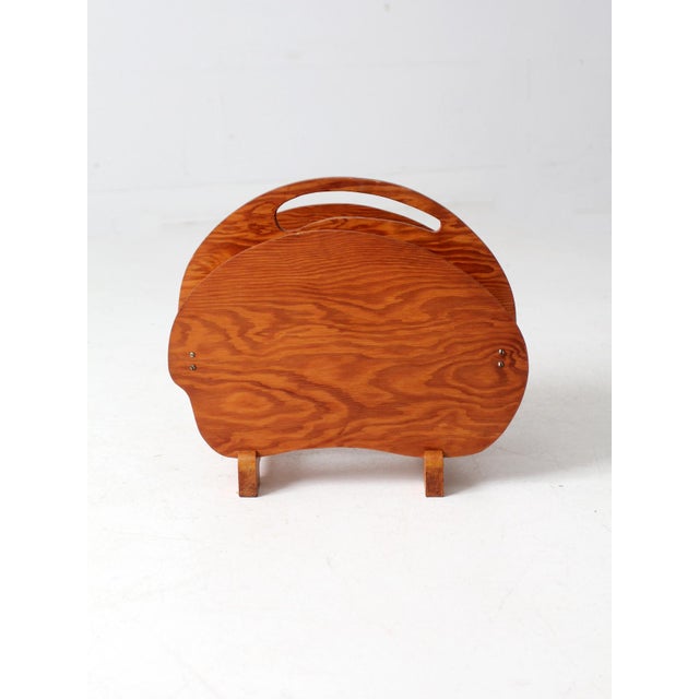 Mid-Century Folk Art Rack For Sale - Image 10 of 11
