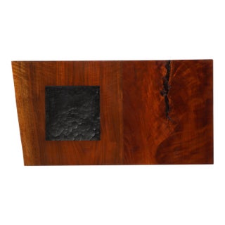 Mid-Century Carved Wood Sculpture "Caballo De Paso Ii" Signed Jeffrey Brosk For Sale