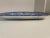 American Antique Spongeware Serving Platter - Blue and White Primitive Pottery For Sale - Image 3 of 8