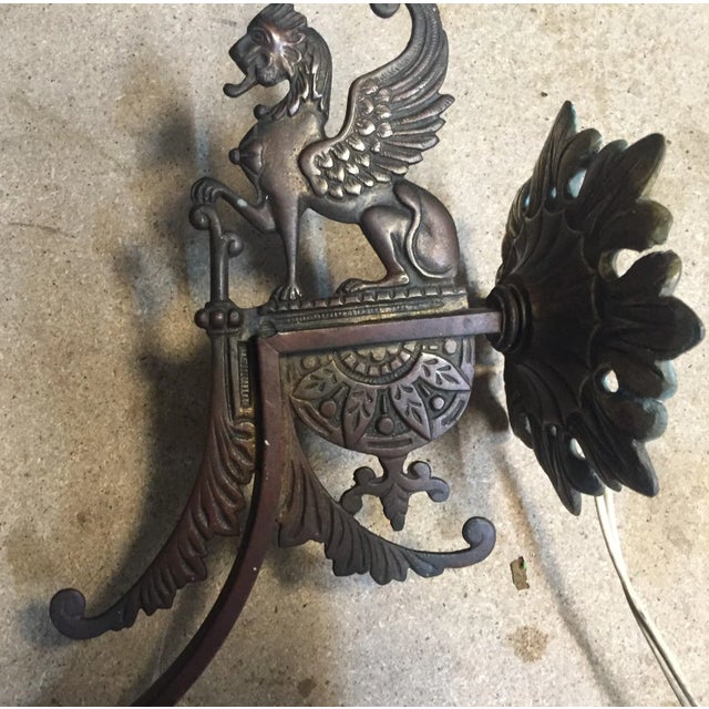 Vintage Wall Lamp, 1920s For Sale - Image 3 of 14