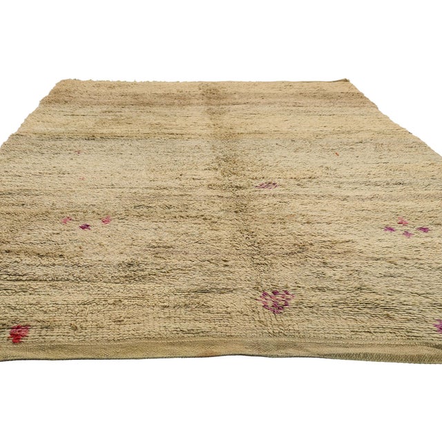 Contemporary Vintage Boujad Moroccan Rug, 06'01 X 09'08 For Sale - Image 3 of 10
