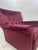 Vintage Lounge Chair in Purple Velvet, 1952 For Sale - Image 4 of 13