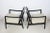 Early Ole Wanscher Ebonized Mahogany Lounge Chairs, 1950's - A Pair For Sale - Image 9 of 13