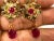 Bochic "Orient" Ruby & Green & Yellow Sapphire Earrings Set 18K Gold & Silver For Sale - Image 16 of 18