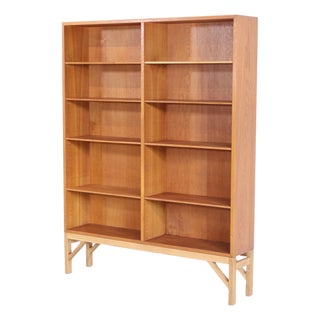 Kina Bookcase in Oak by Børge Mogensen for FDB Møbler, 1950s For Sale