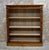 Antique Victorian Carved Oak Open Library Bookcase, 1880 For Sale - Image 9 of 10