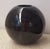 Black 1980s Haeger Modernist Black Ceramic Sphere and Tall Vase - a Pair For Sale - Image 8 of 12