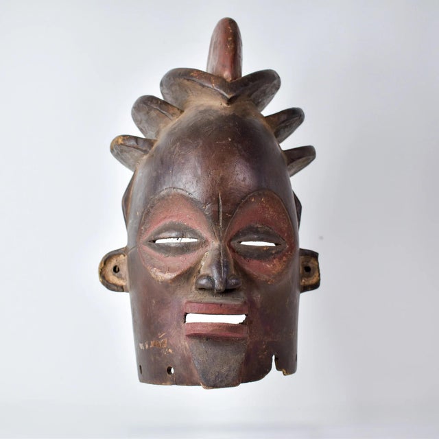 African Early 20th Century Suku Female Mask For Sale - Image 3 of 12