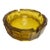 MCM Blenko Glass Co. Heavy Honey Ashtray Catchall Cigars Cigarettes Collectible For Sale