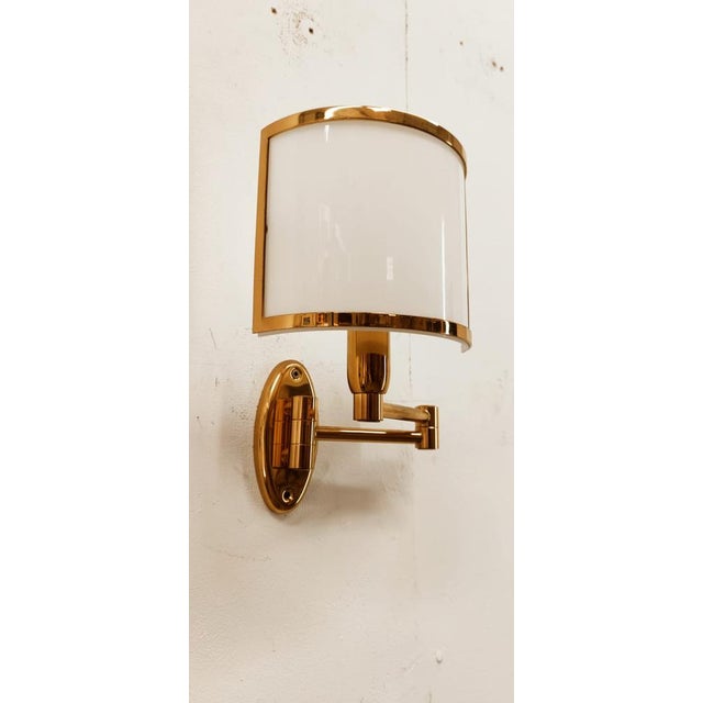 Adjustable Wall Light with Glass Fan For Sale - Image 6 of 18