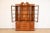 Henredon Henredon Georgian Carved Mahogany Lighted Breakfront Bookcase Cabinet For Sale - Image 4 of 12