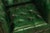 Chesterfield Style Polo Green Tufted Leather Club Chair For Sale - Image 4 of 18