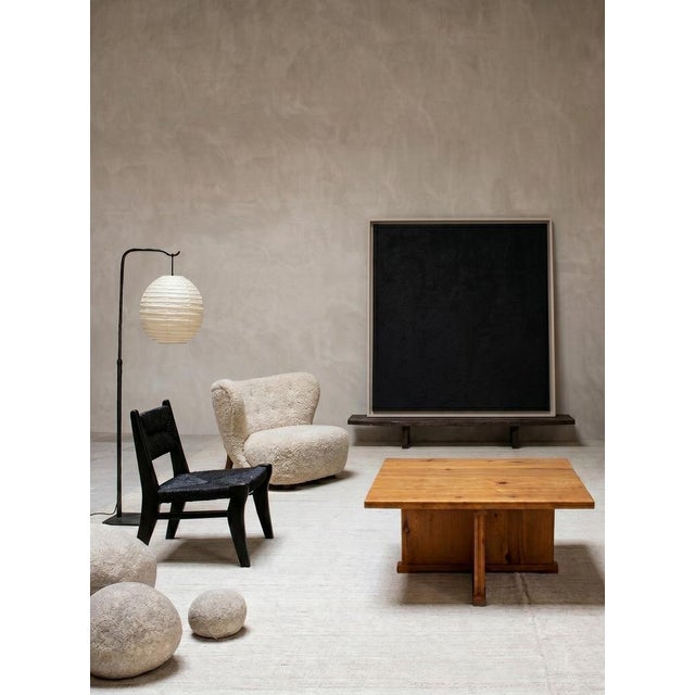 Square Rationalist Table, 1960s For Sale - Image 4 of 10