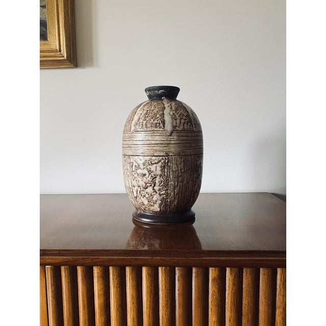 Art Deco Ceramic Vase by Louis Auguste Dage, 1930 For Sale - Image 9 of 18