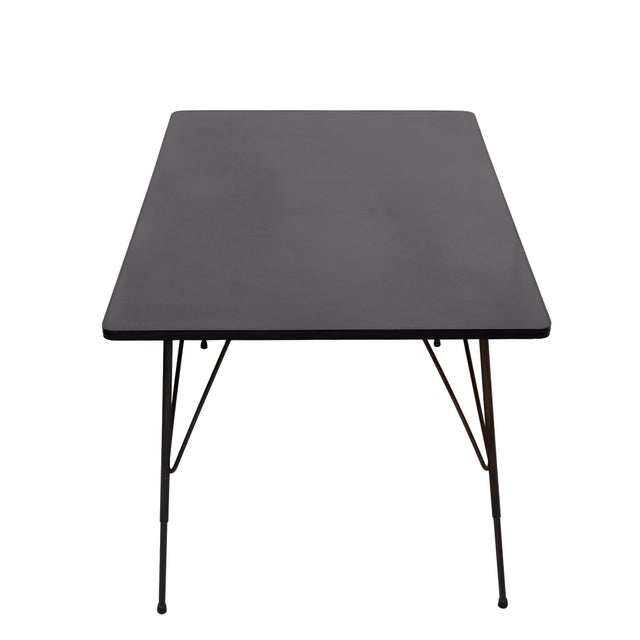 Adjustable Dining Table by Rudolf Wolf for Elsrijk, Holland, 1950s For Sale - Image 9 of 11