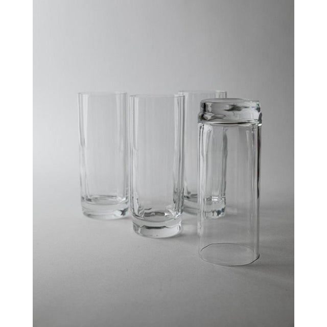 Vintage talian Murano Water Glasses, 1980s, Set of 4 For Sale - Image 4 of 12