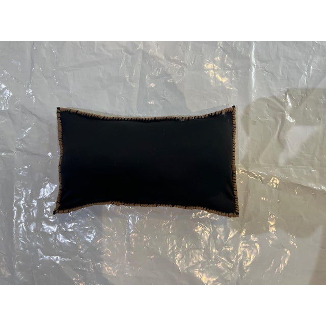 Pillow made with genuine hand made antique Persian rug fragment-Poly fill with fabric backing sewn closure-