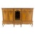 Carved Oak Oversize 5 Doors Long Credenza Cabinet Sideboard w/ Shelves Drawer MINT!