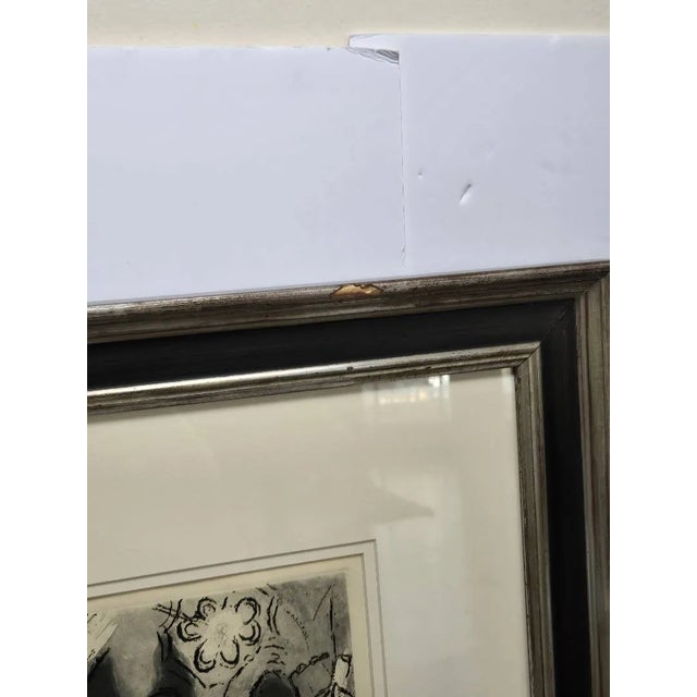 Vintage Marc Chagall "Granada" Restrike Etching, Collector's Guild Edition, Professionally Framed, 1960s For Sale - Image 12 of 15
