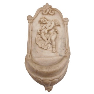 Marble Stoup by Edward William Wyon, 1847 For Sale